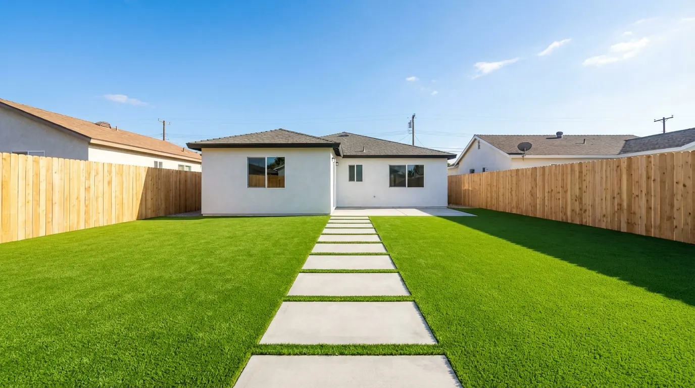 After, complete backyard remodel by NexGen Remodeling